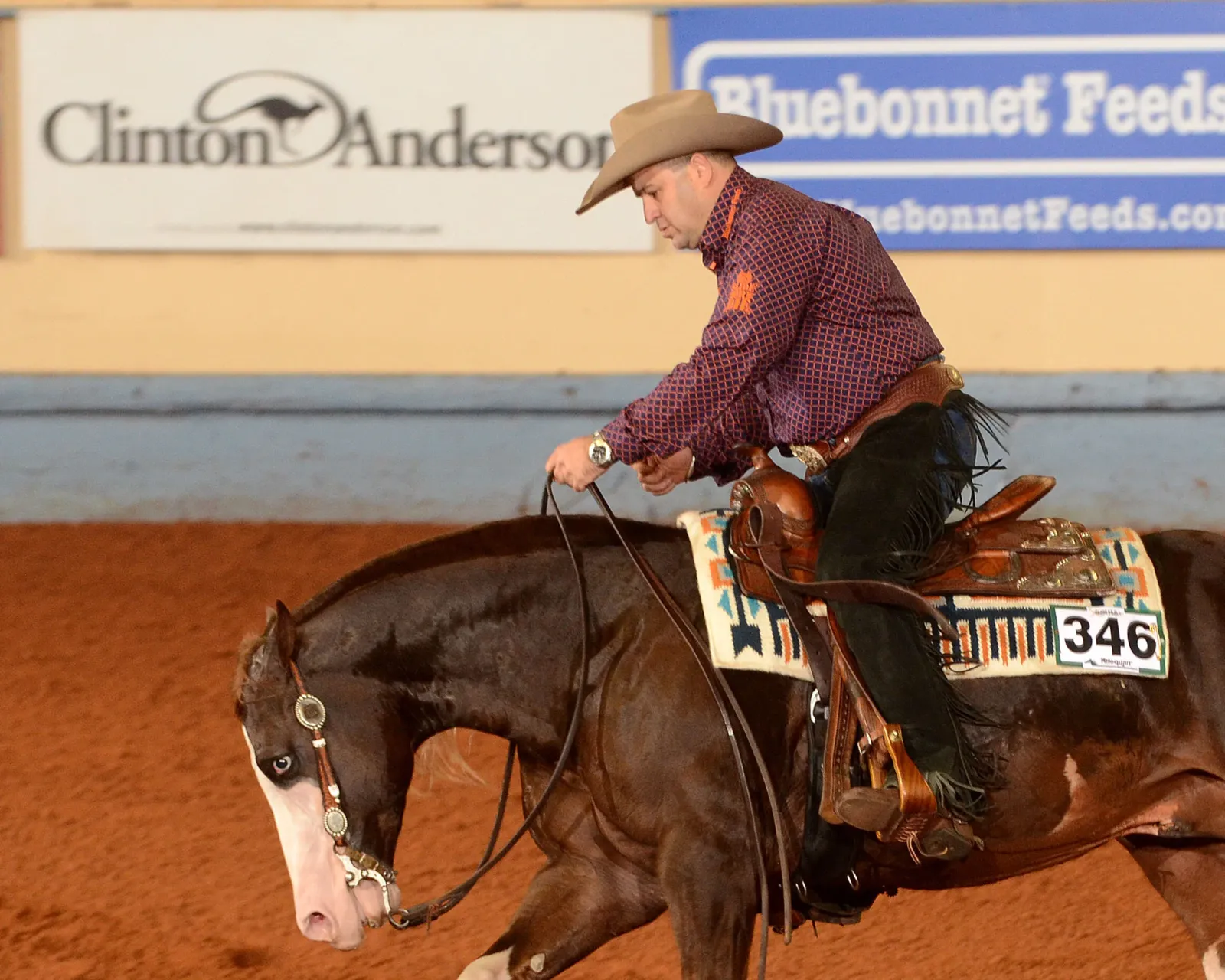 Inferno Sixtysix sliding stop at the NRHA Futurity